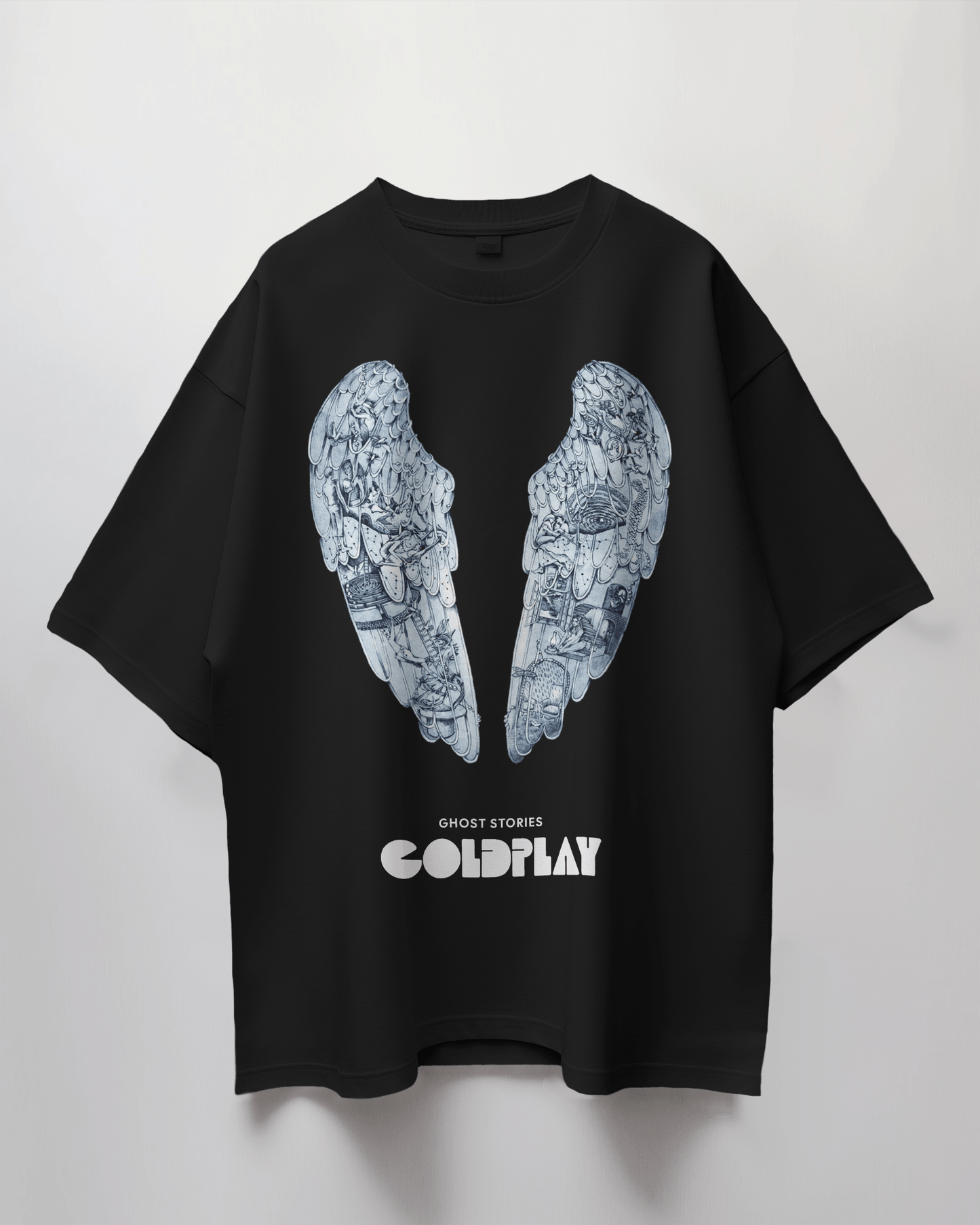 Premium Oversize Coldplay Concert T-shirt - French Terry Cotton 240 GSM - YORD