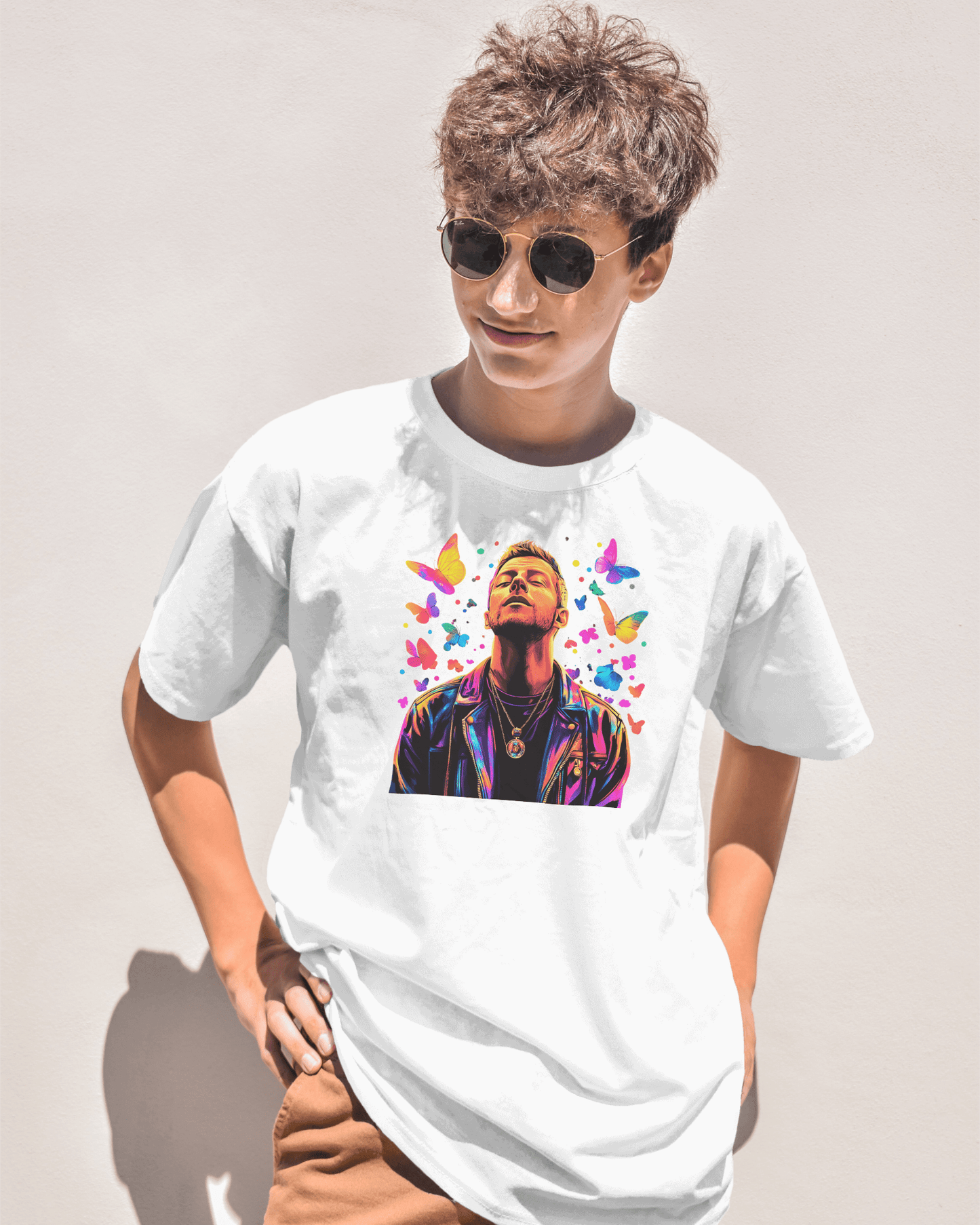 Premium Oversize Coldplay Concert T-Shirt - French Terry Cotton 240 GSM - YORD