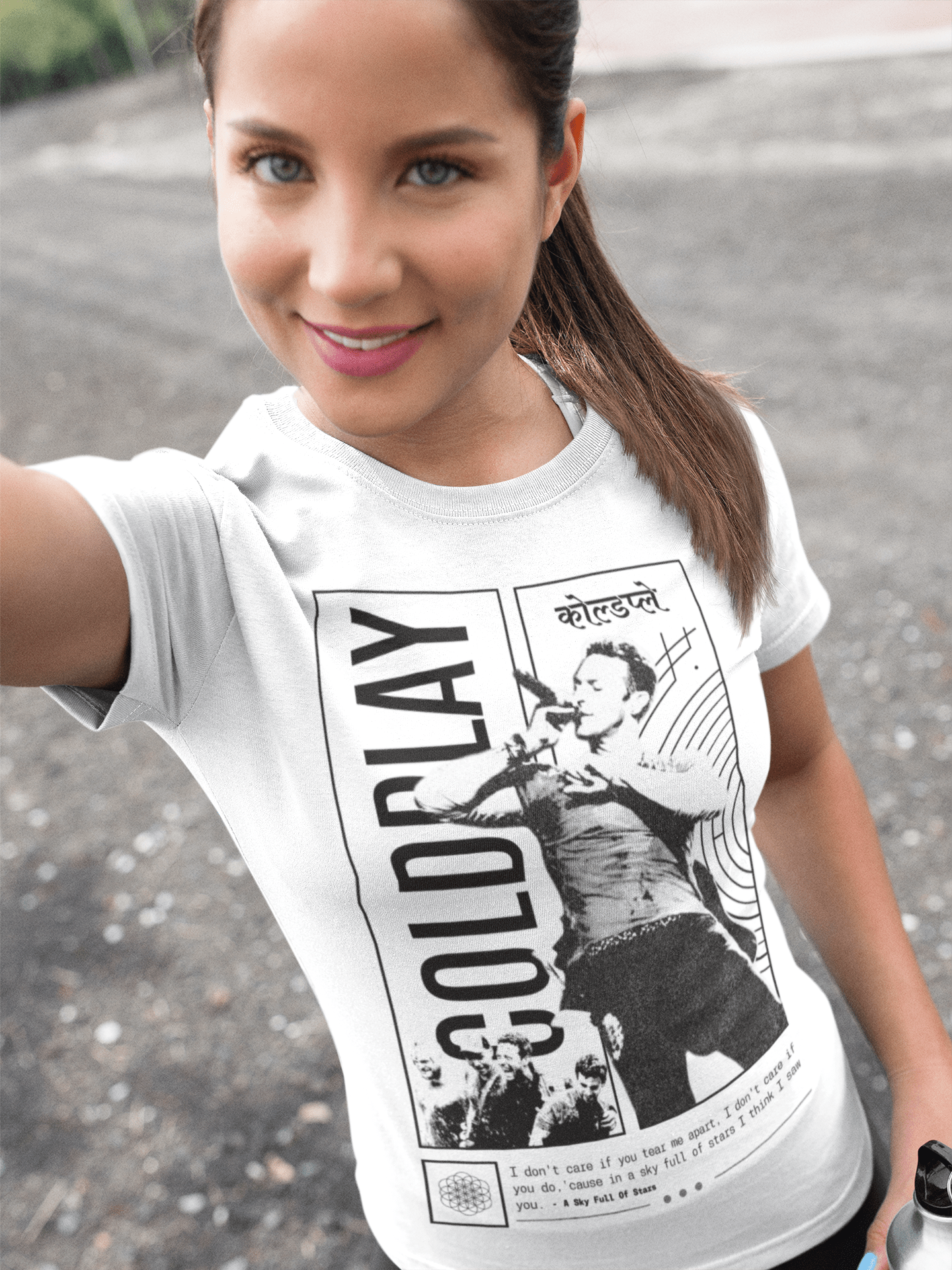 Premium Oversize Coldplay Concert T-Shirt – French Terry Cotton 240 GSM - YORD