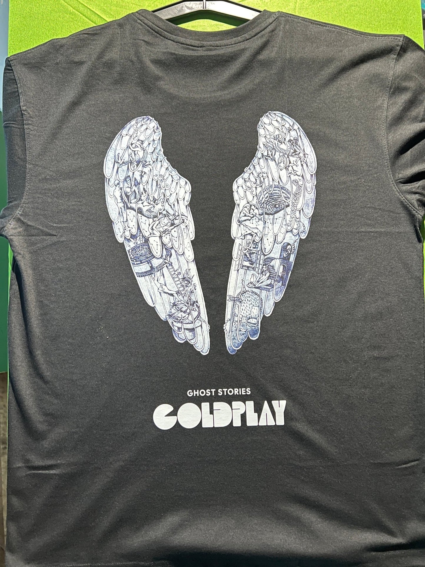 Premium Oversize Coldplay Concert T-shirt - French Terry Cotton 240 GSM - YORD