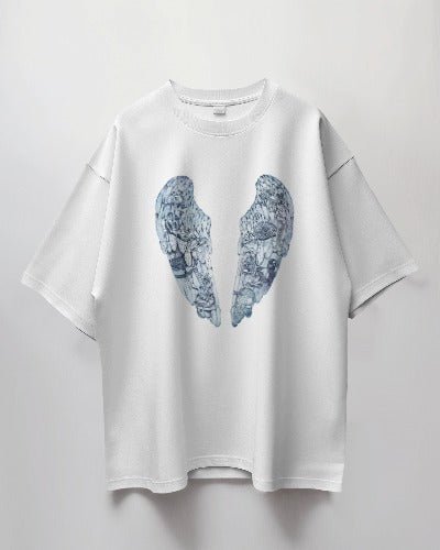 Premium Oversize Coldplay Concert T-shirt - French Terry Cotton 240 GSM - YORD