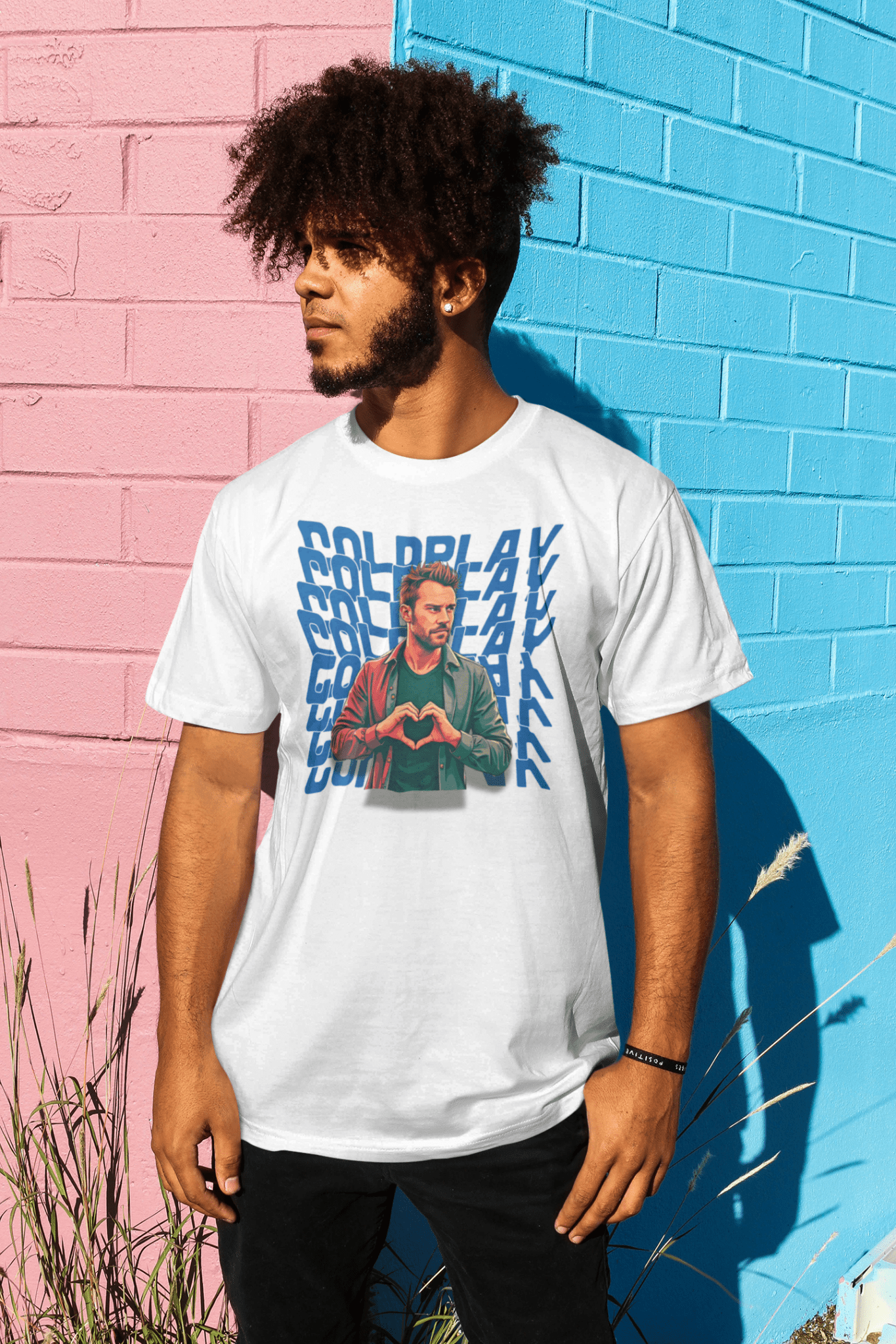 Premium Oversize Coldplay French Terry Cotton T-shirt - 240 GSM - YORD