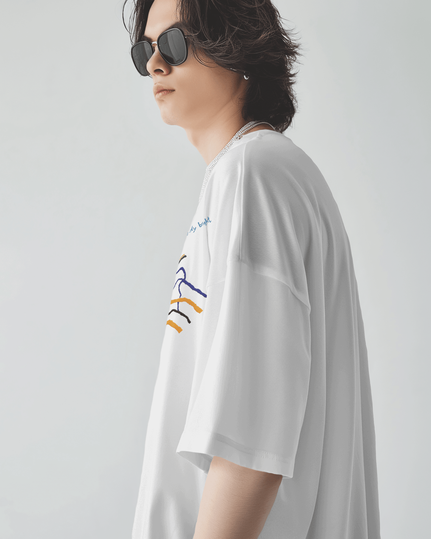 Premium Oversize French Terry Cotton Coldplay Concert T-Shirt - 240 GSM Luxury Fabric - YORD