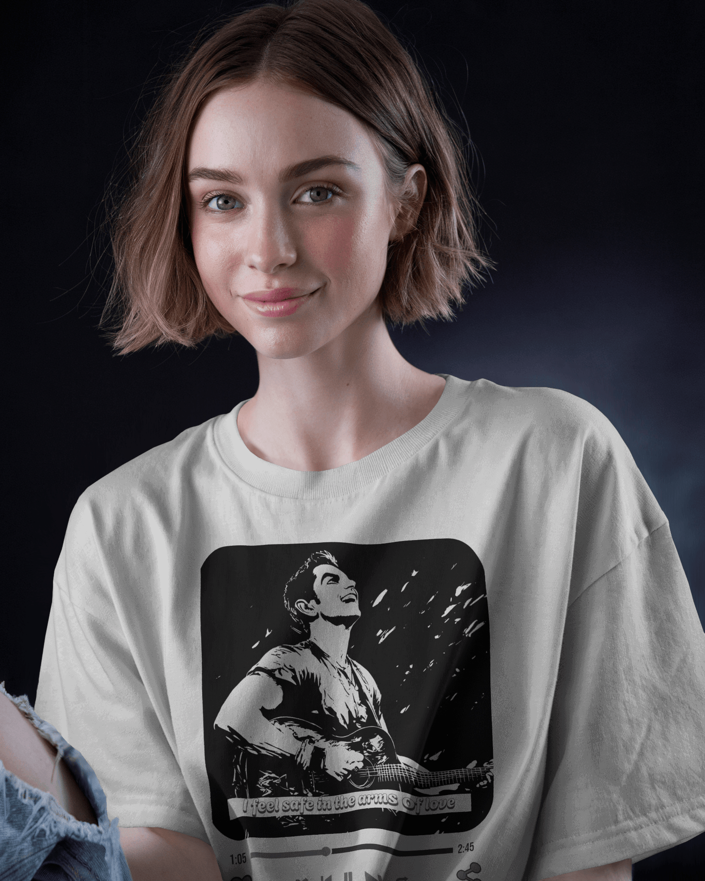 Premium Oversize French Terry Cotton Coldplay Concert T-Shirt – 240 GSM Luxury Fabric - YORD