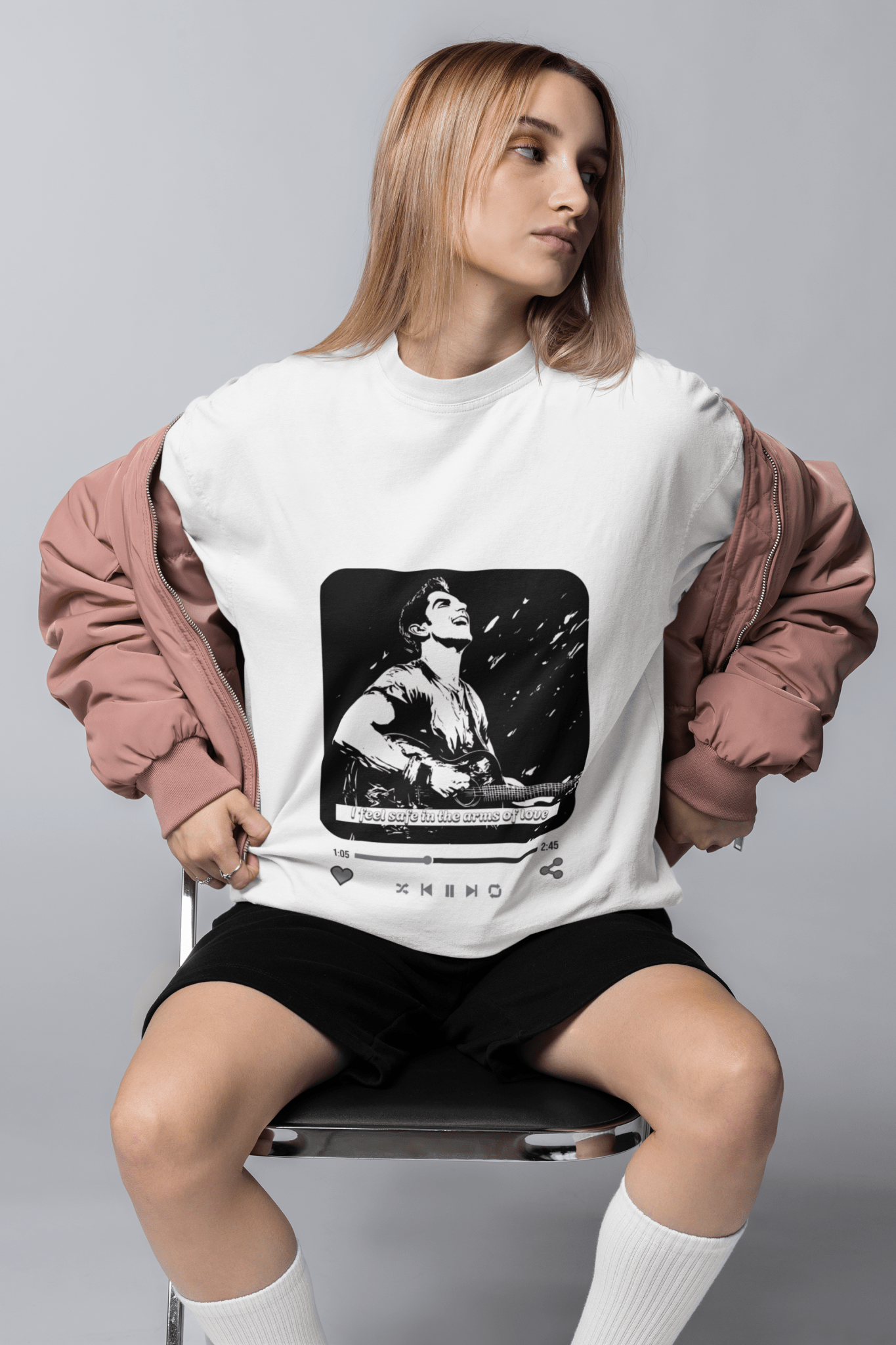 Premium Oversize French Terry Cotton Coldplay Concert T-Shirt – 240 GSM Luxury Fabric - YORD