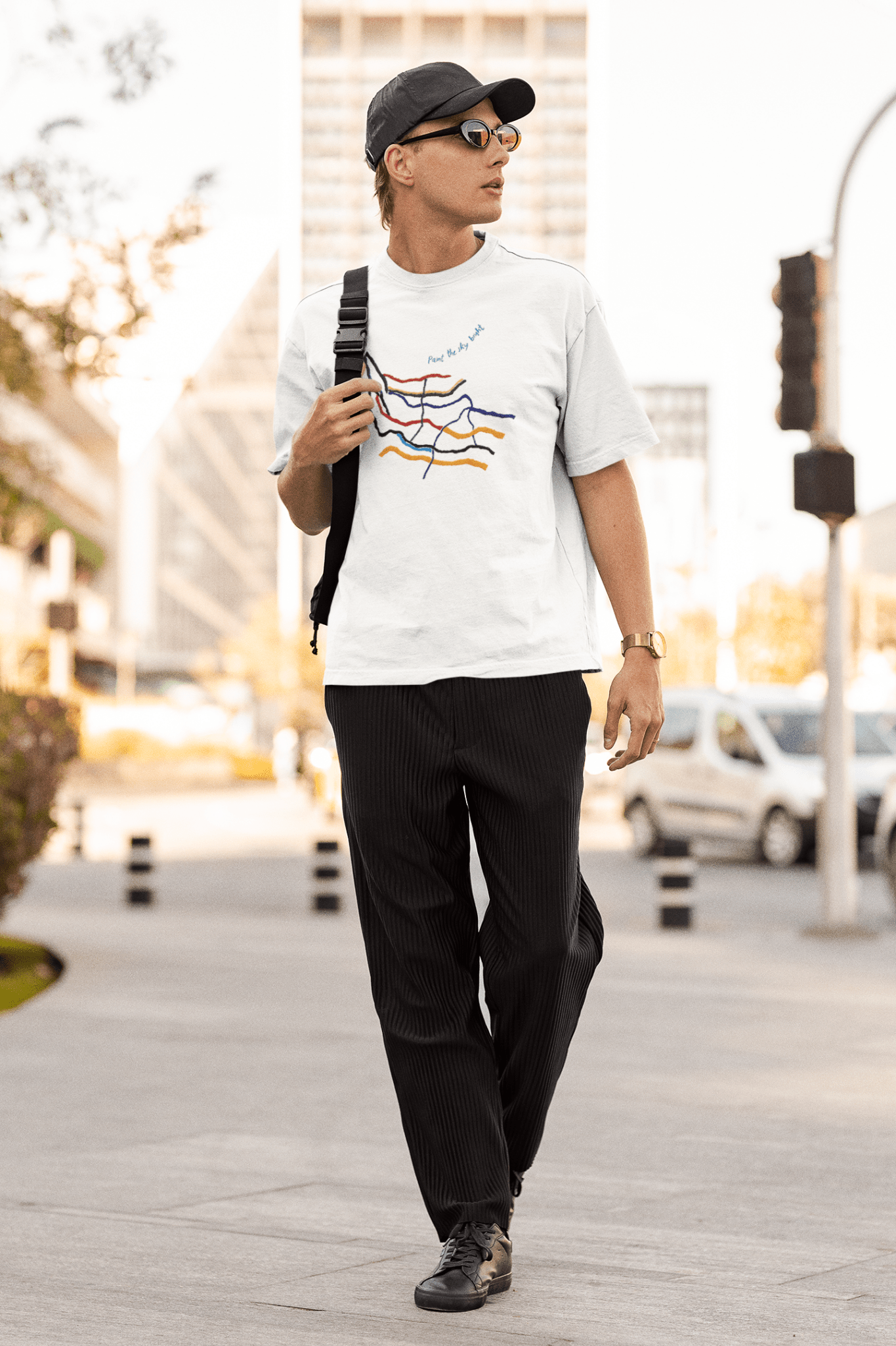 Premium Oversize French Terry Cotton Coldplay Concert T-Shirt - 240 GSM Luxury Fabric - YORD