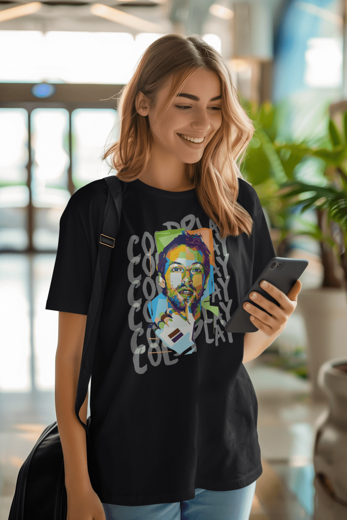 Premium Oversized Coldplay Concert T-Shirt - French Terry Cotton 240 GSM - YORD