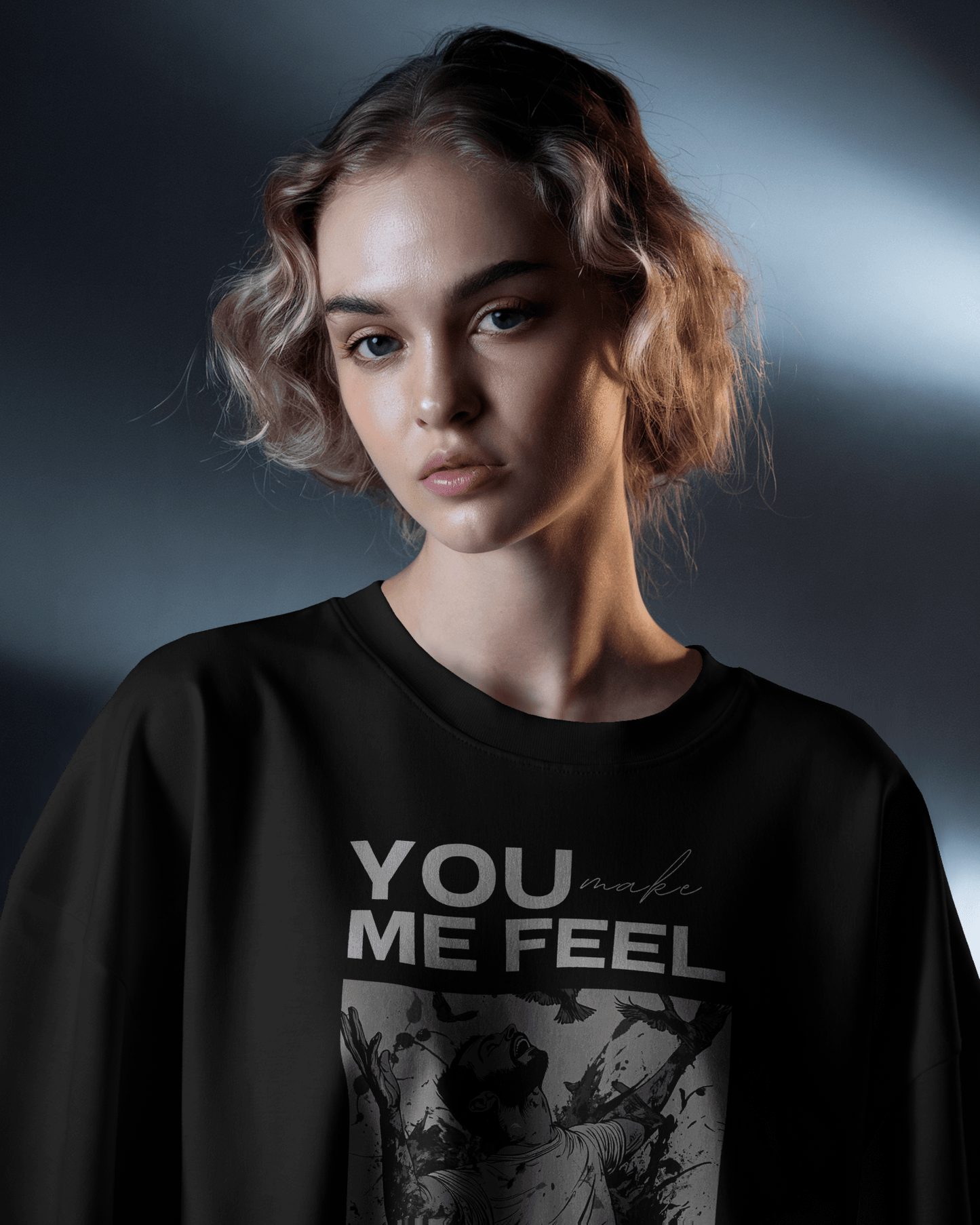 Premium Oversized French Terry Cotton Coldplay Concert T-shirt – 240 GSM - YORD