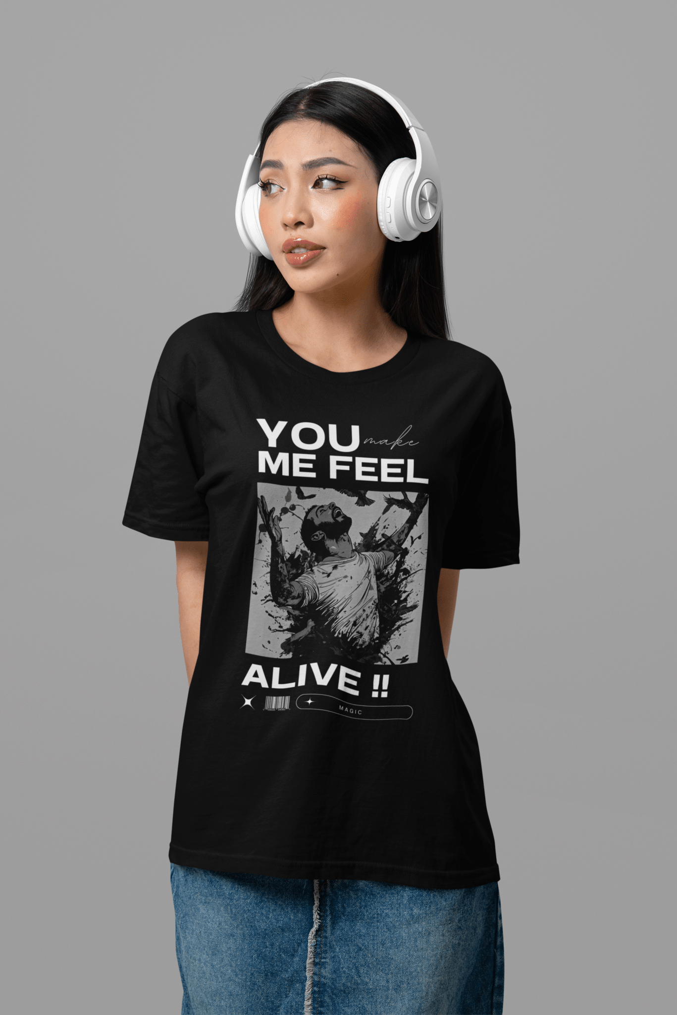Premium Oversized French Terry Cotton Coldplay Concert T-shirt – 240 GSM - YORD