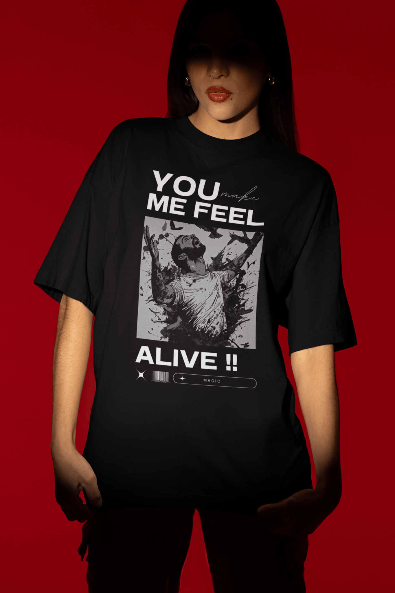 Premium Oversized French Terry Cotton Coldplay Concert T-shirt – 240 GSM - YORD