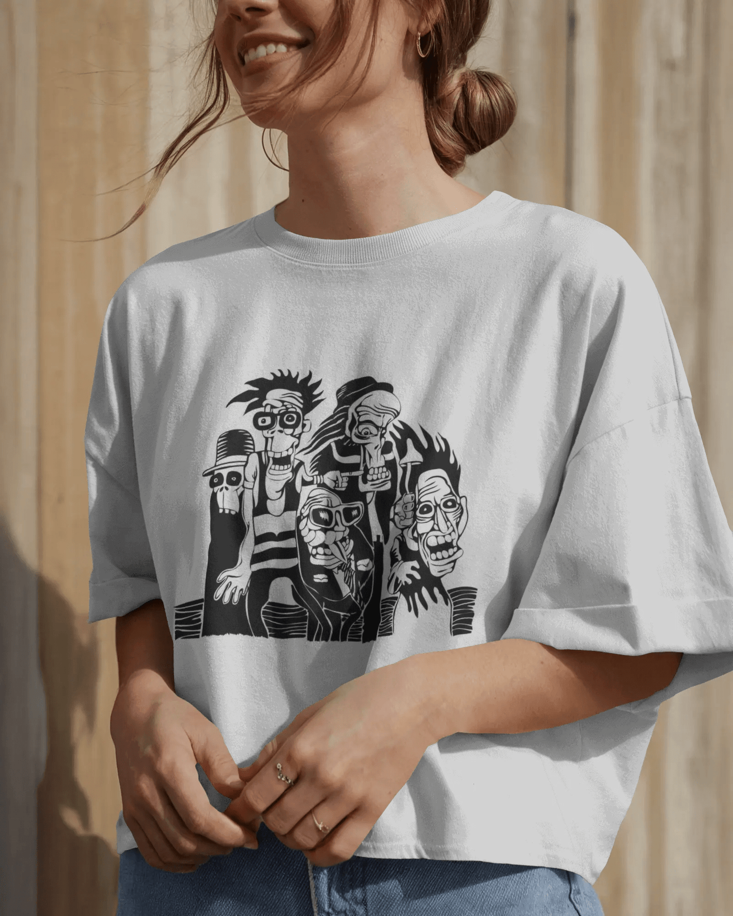 Premium Zombie Squad Oversized T-shirt | Limited Edition - YORD
