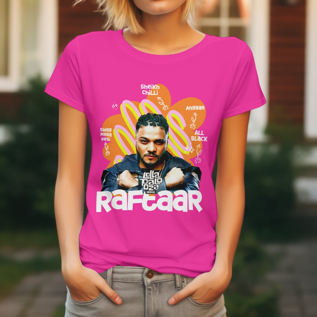 Raftaar Premium Oversized T-Shirt – Lollapalooza Concert Edition (Luxury Fabric) - YORD