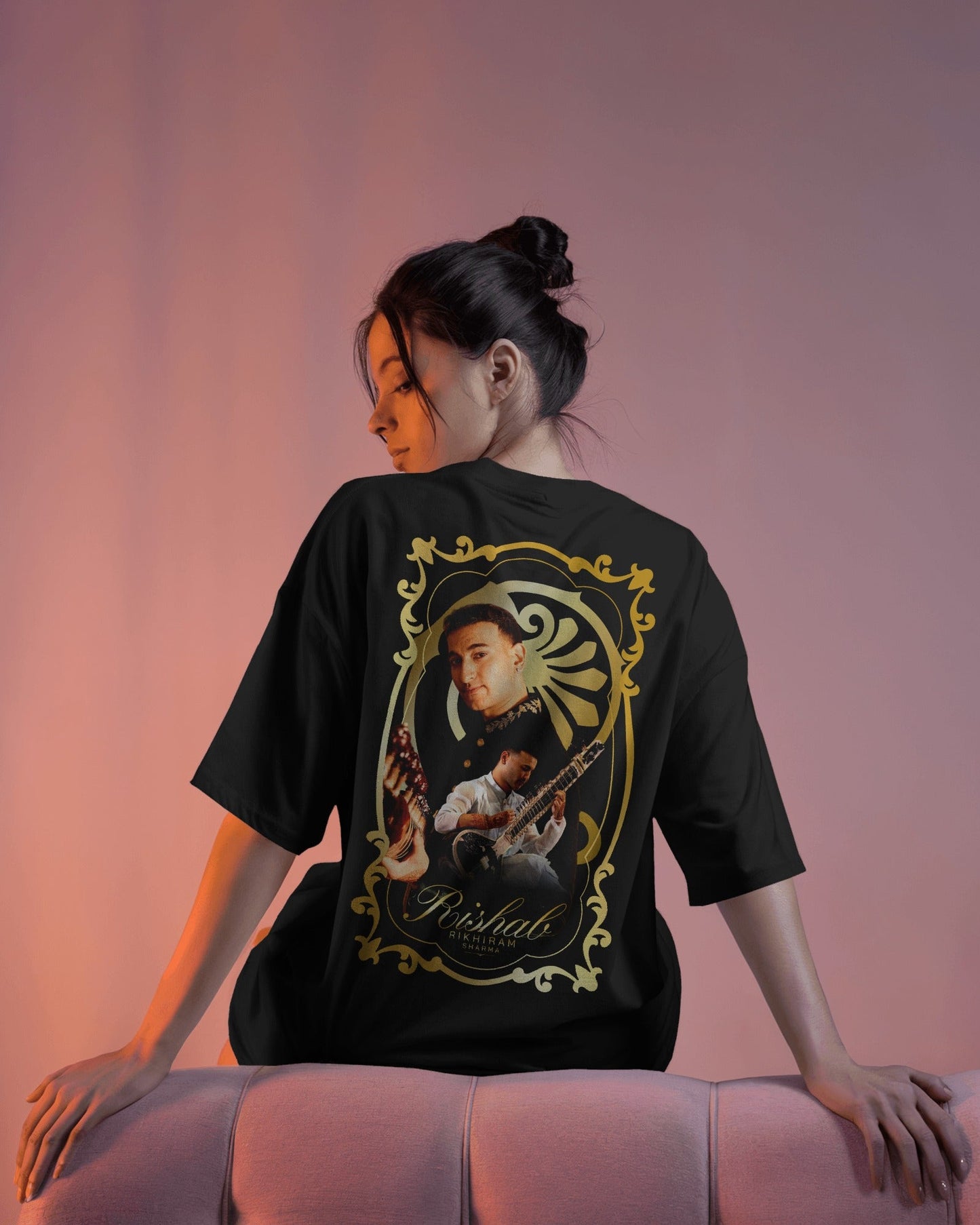 Rishab Rikhiram Sharma Premium Concert T-Shirt – Luxury Double - Sided Print Design - YORD