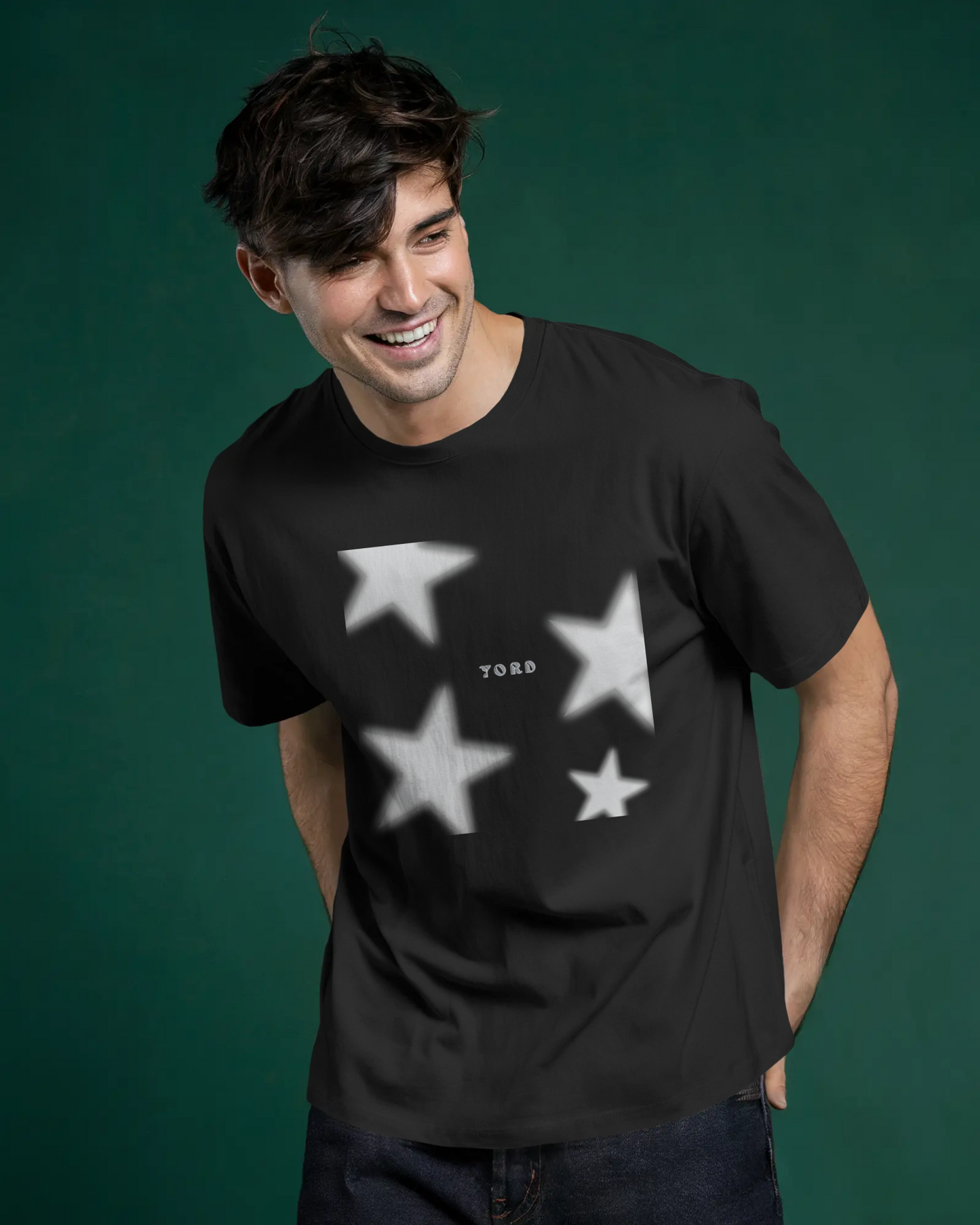 Premium Cosmic Stars Oversized T-Shirt | Limited Edition
