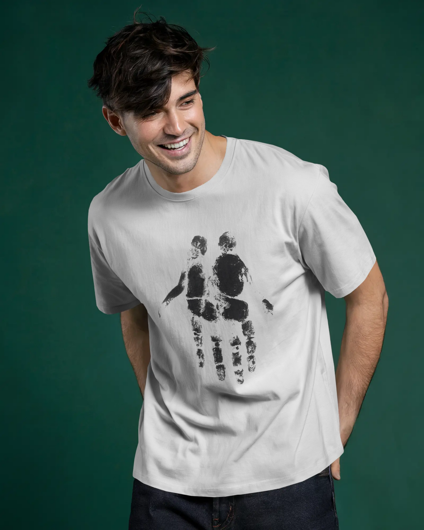 Premium Chill Out & Get Grimey Oversized Graphic T-Shirt