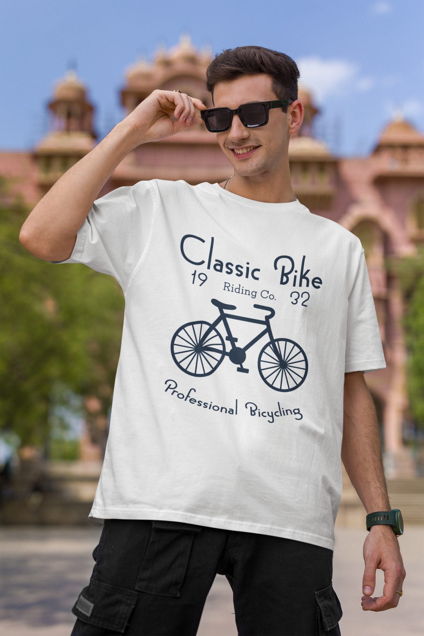 Premium Classic Bike Oversized T-Shirt | Vintage Style