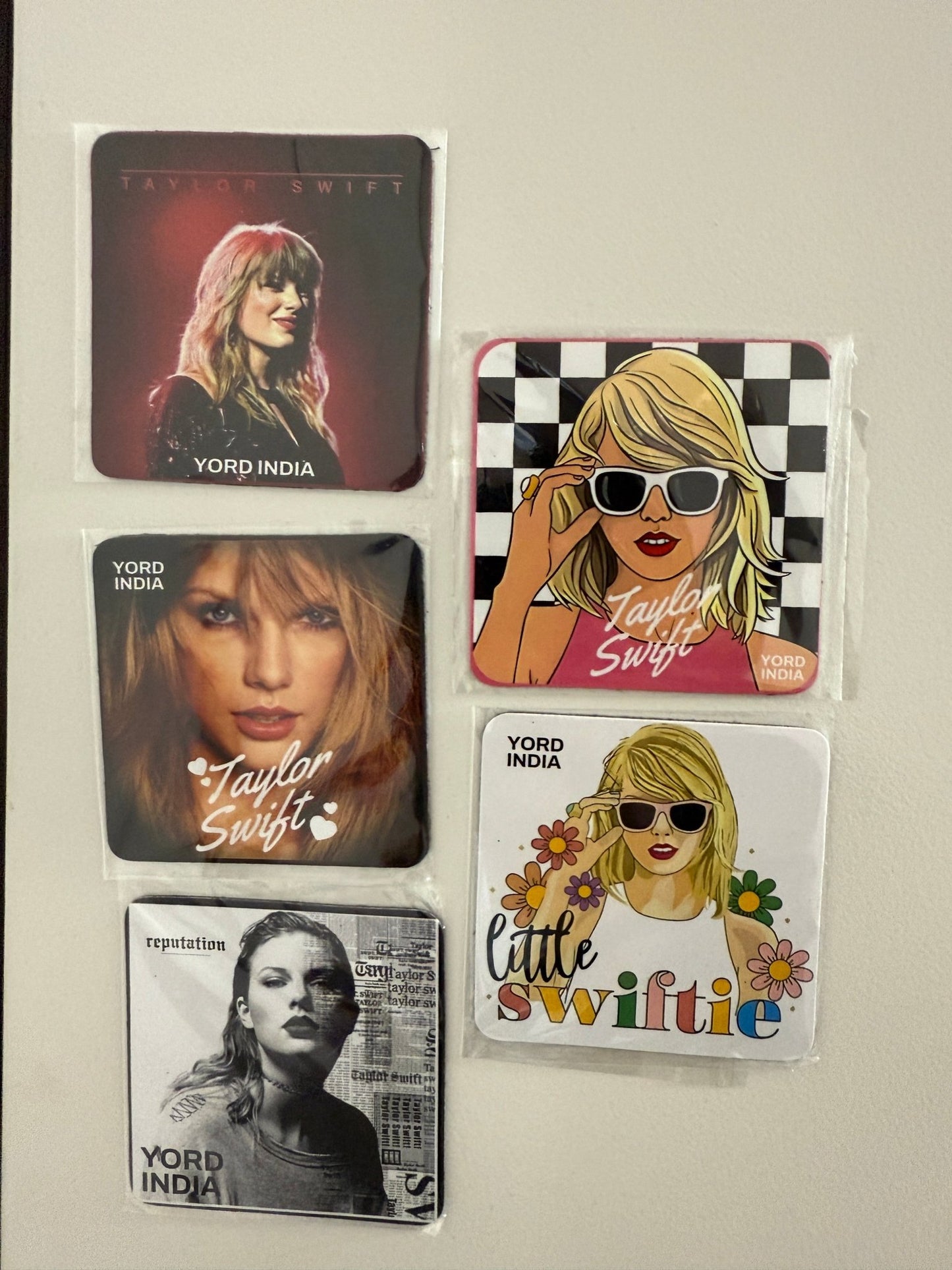 Taylor Swift Fridge Magnets Collection - Pack of 5 - YORD
