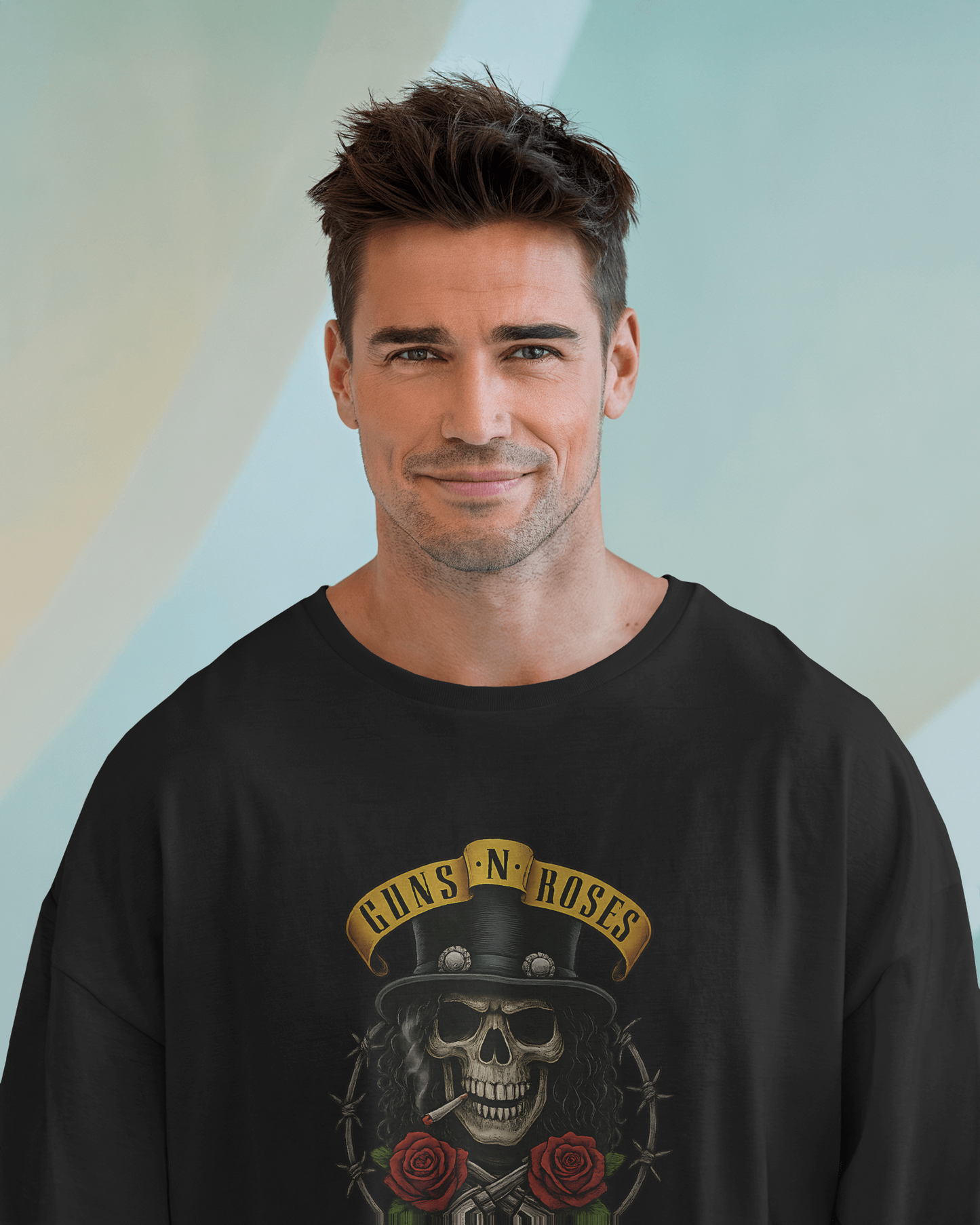 Premium Guns N' Roses 'Welcome to the Jungle' Oversized T-shirt
