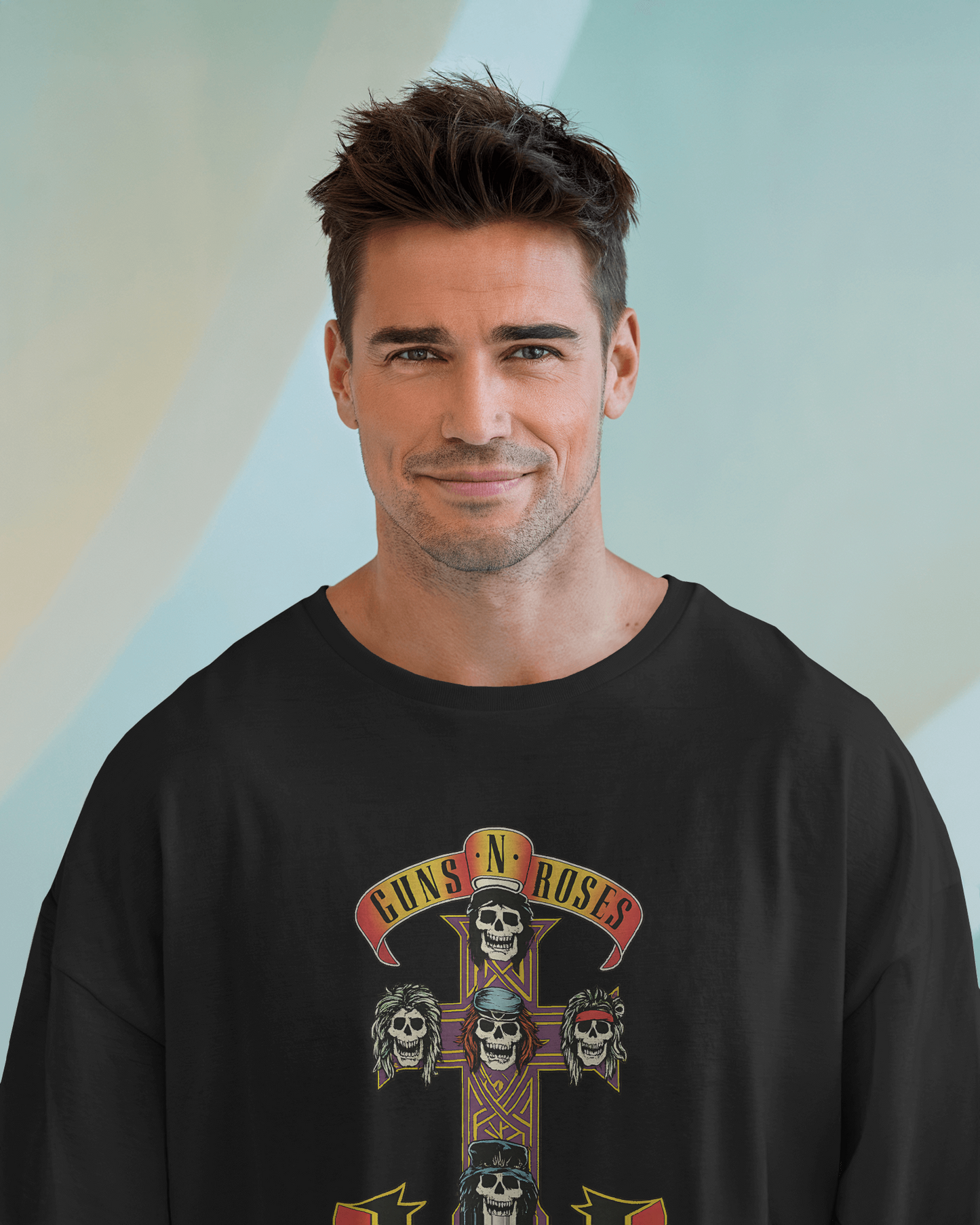 Premium Guns N' Roses Appetite For Destruction Oversized T-shirt
