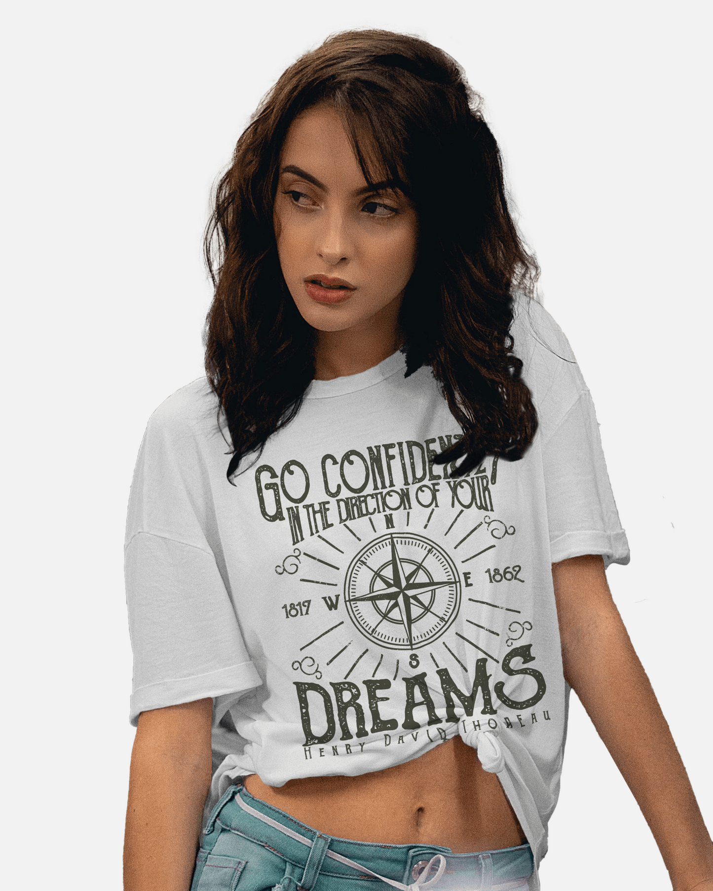 Premium Nautical 'Come Sail Away With Me' Cotton T-Shirt