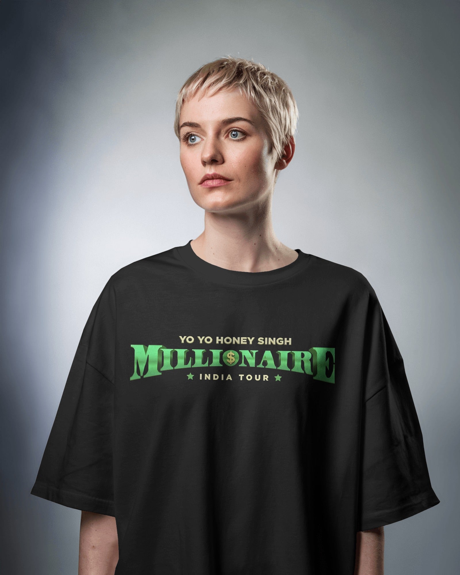 Yo Yo Honey Singh Millionaire India Tour Premium T-Shirt With TWO Fridge Magnets FREE - YORD