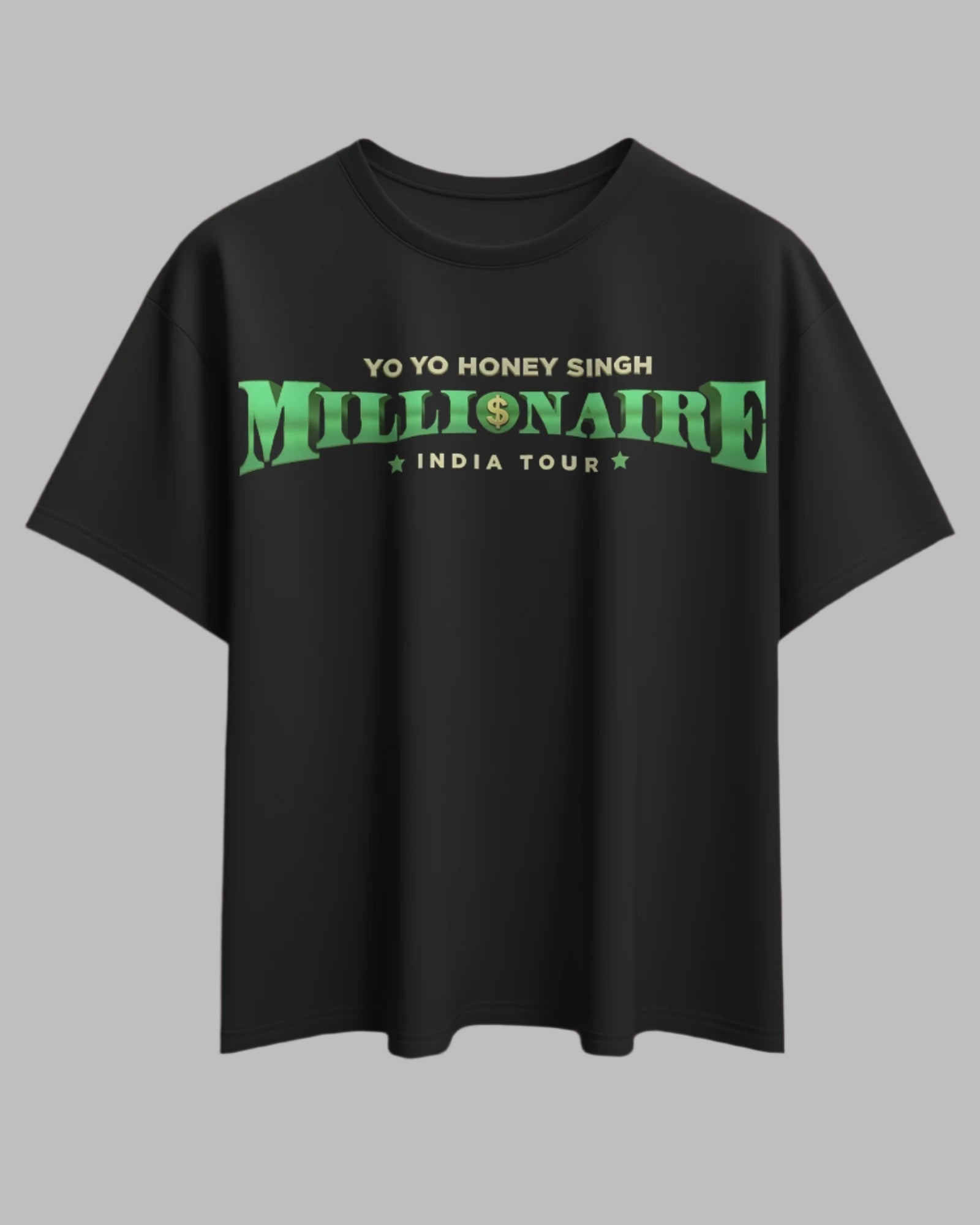 Yo Yo Honey Singh Millionaire India Tour Premium T-Shirt With TWO Fridge Magnets FREE - YORD