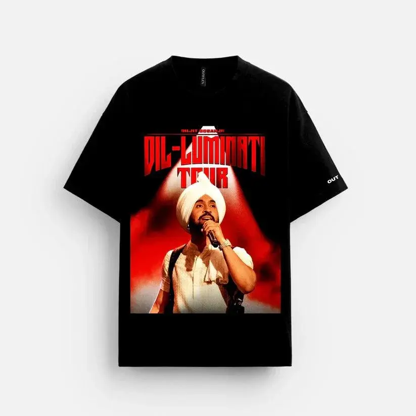 Dil-Luminati Tour Oversized T-Shirt