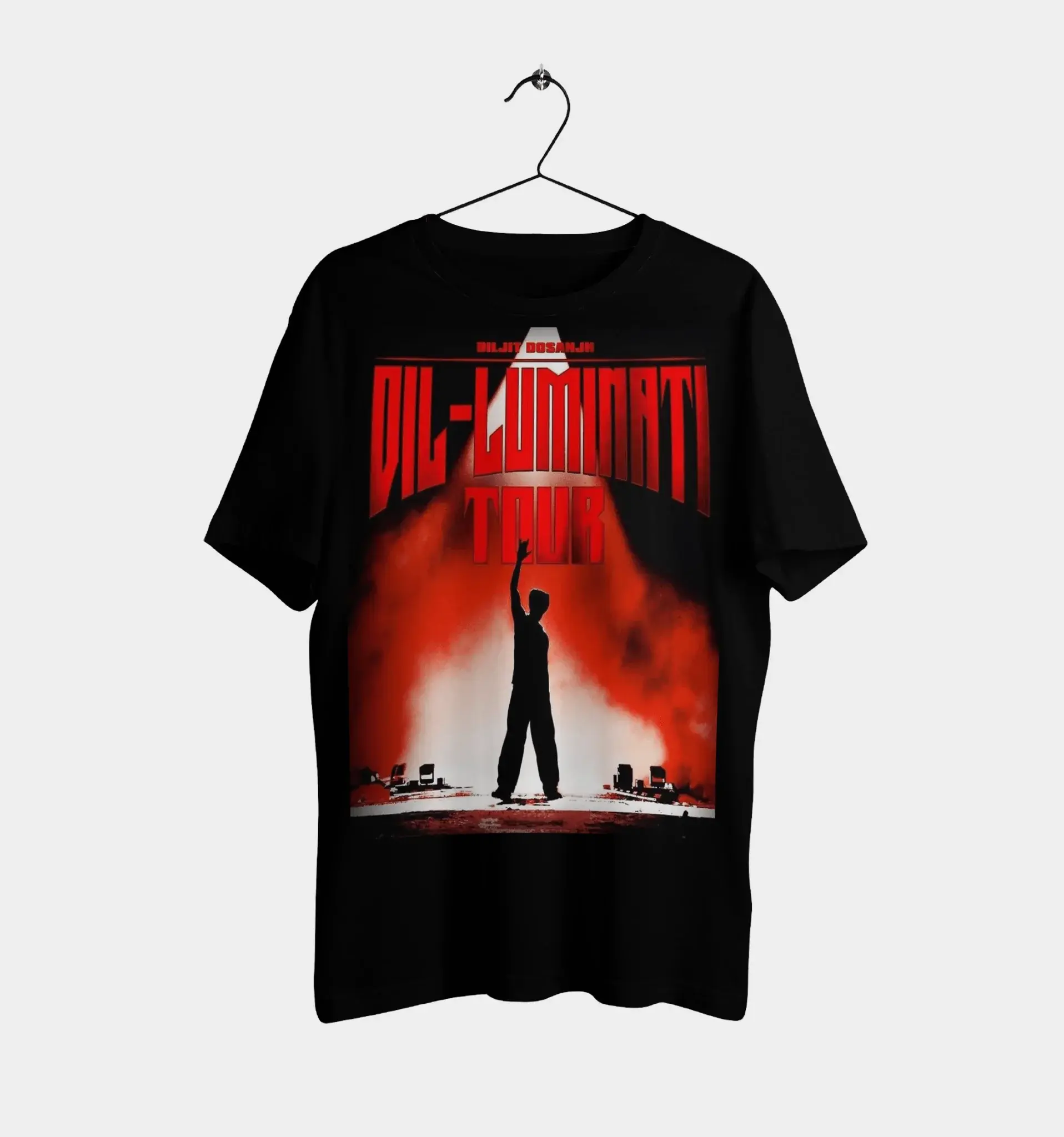 Dil-Luminati Tour Glow in Dark Oversized T-Shirt