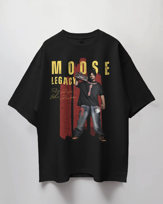 Premium Sidhu Moosewala Limited Edition Oversized T-shirt