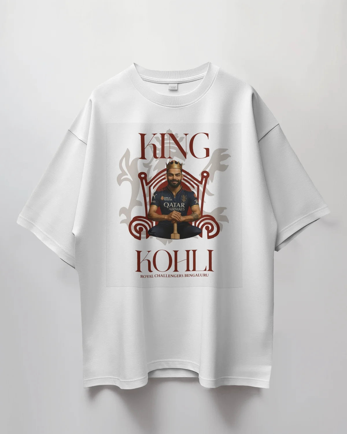 Premium Oversized Virat Kohli  Cricket Fan T-shirt - Limited Edition