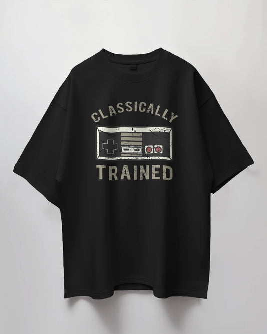 Premium Classically Trained Nintendo Controller Oversized T-shirt