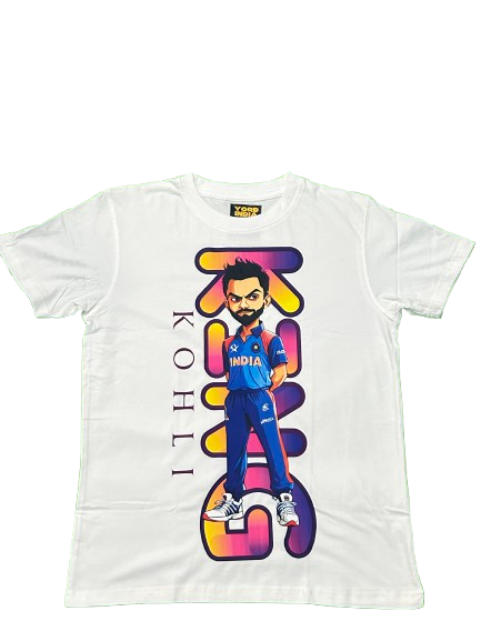Premium Virat Kohli Cricket Champion Oversized T-shirt - Team India Edition