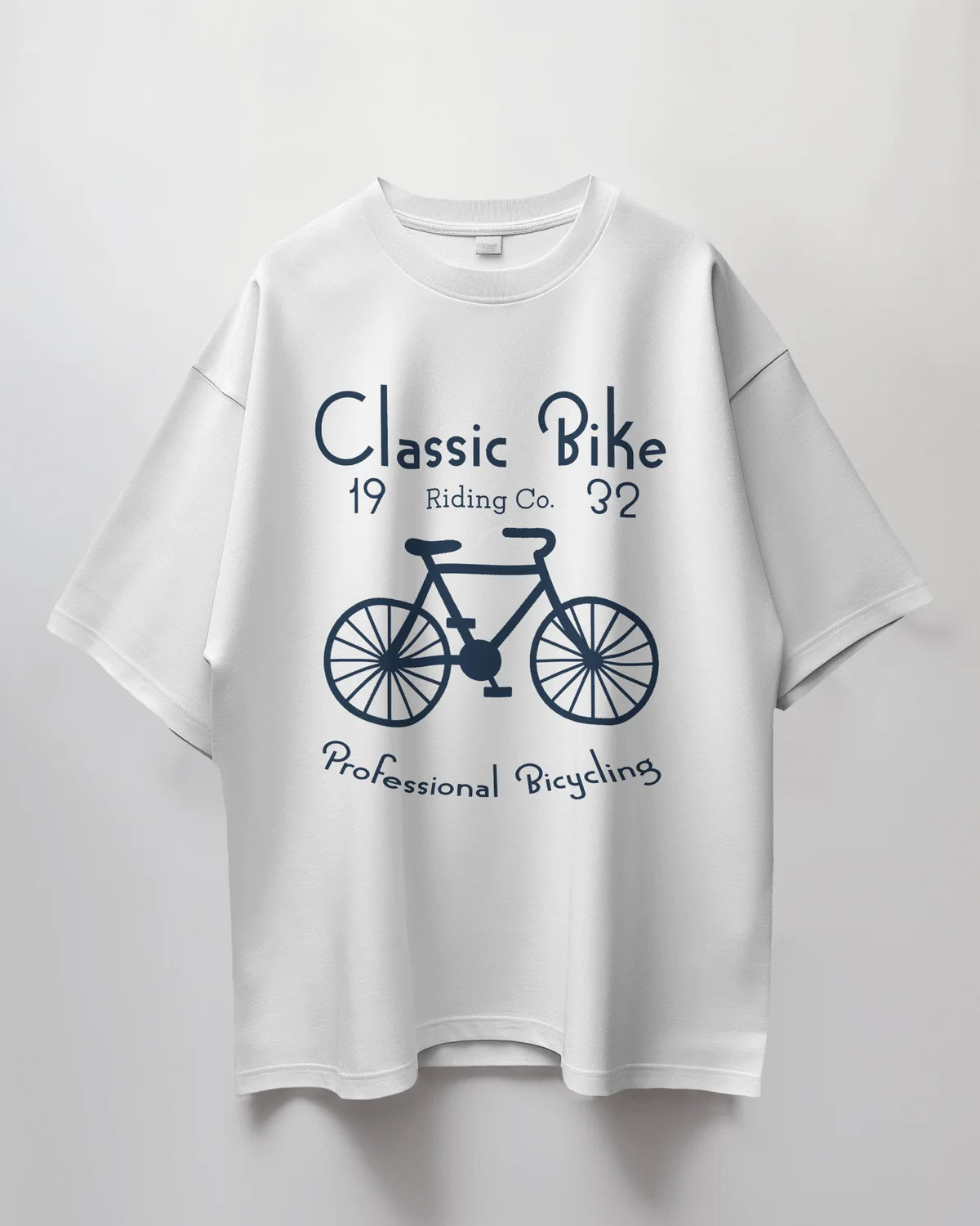 Premium Classic Bike Oversized T-Shirt | Vintage Style