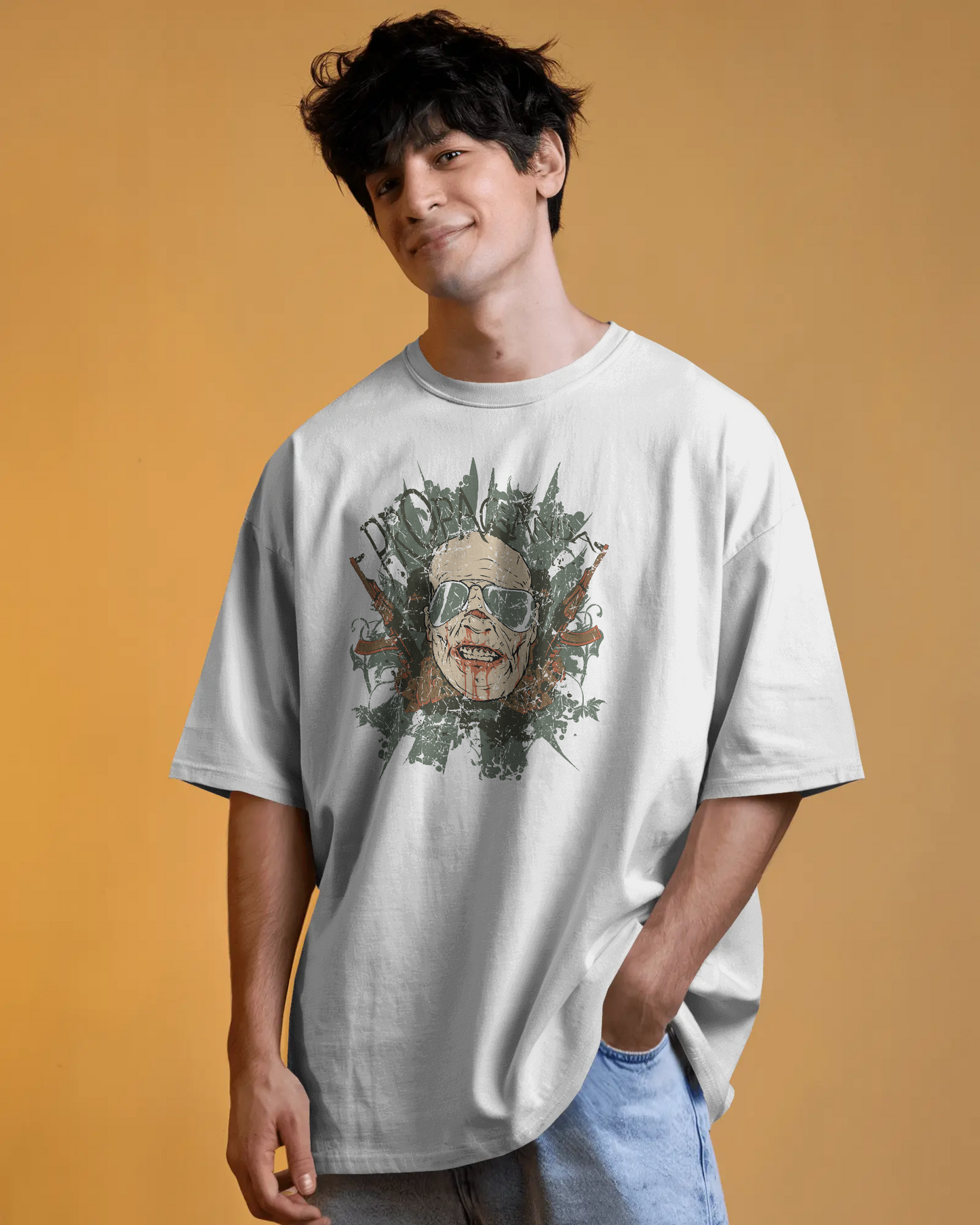 Premium Winged Skull Oversized T-shirt | Limited Edition