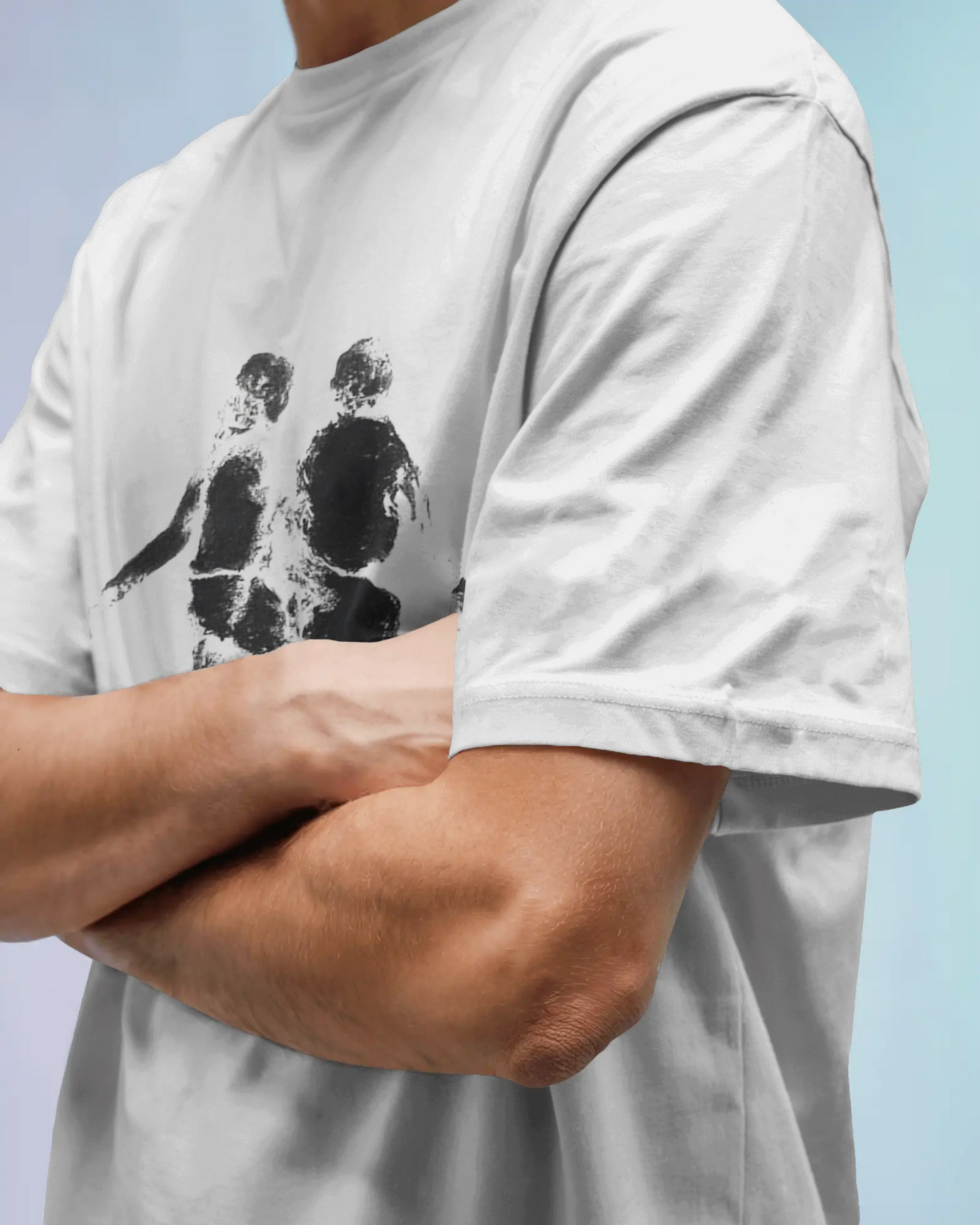 Premium Chill Out & Get Grimey Oversized Graphic T-Shirt