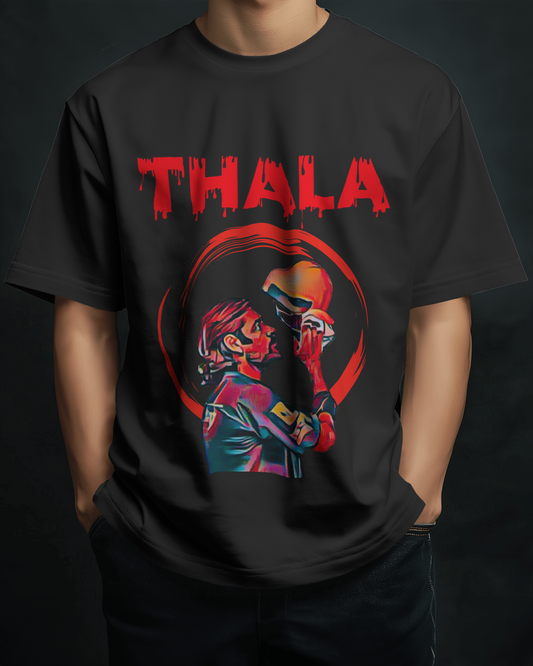 Premium 'THALA' MS Dhoni Tribute T-Shirt | Limited Edition