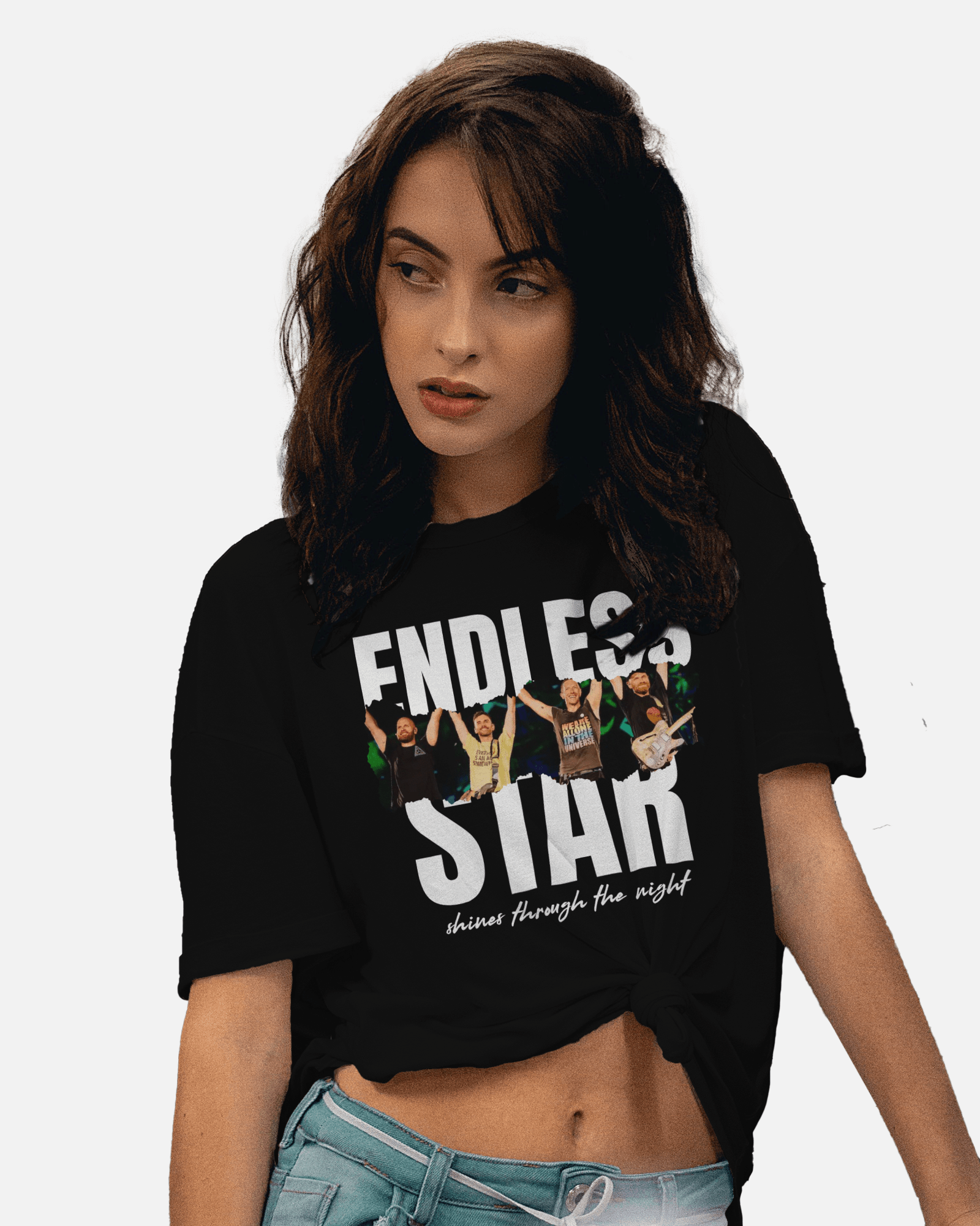 Coldplay Concert Oversized T-Shirt – Premium French Terry Cotton 240 GSM - YORD