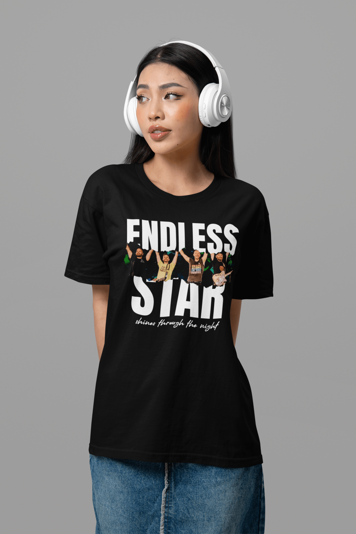 Coldplay Concert Oversized T-Shirt – Premium French Terry Cotton 240 GSM - YORD