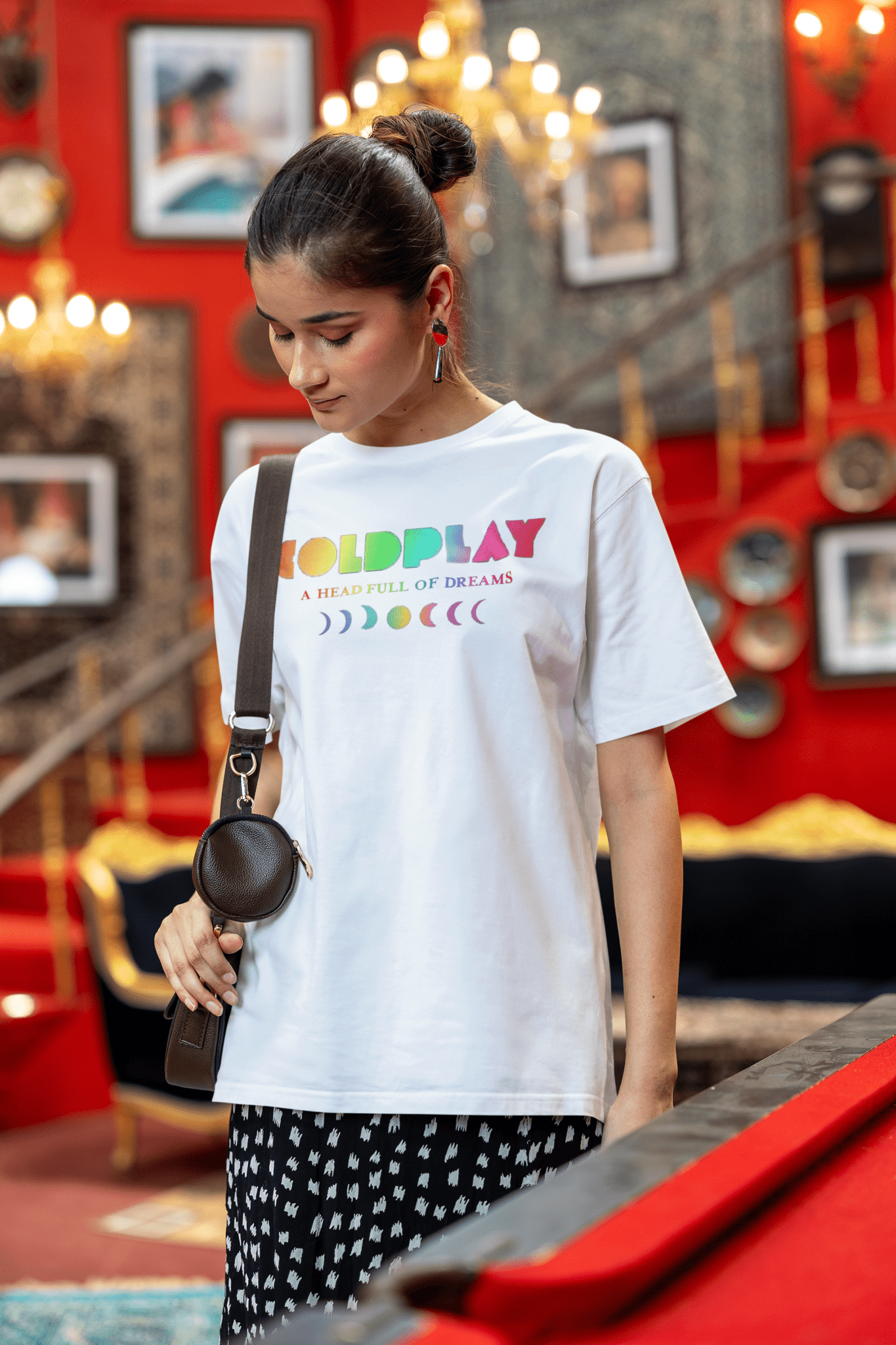 Coldplay Oversize Premium French Terry Cotton T-shirt (240 GSM) - A Head Full of Dreams Concert Edition - YORD