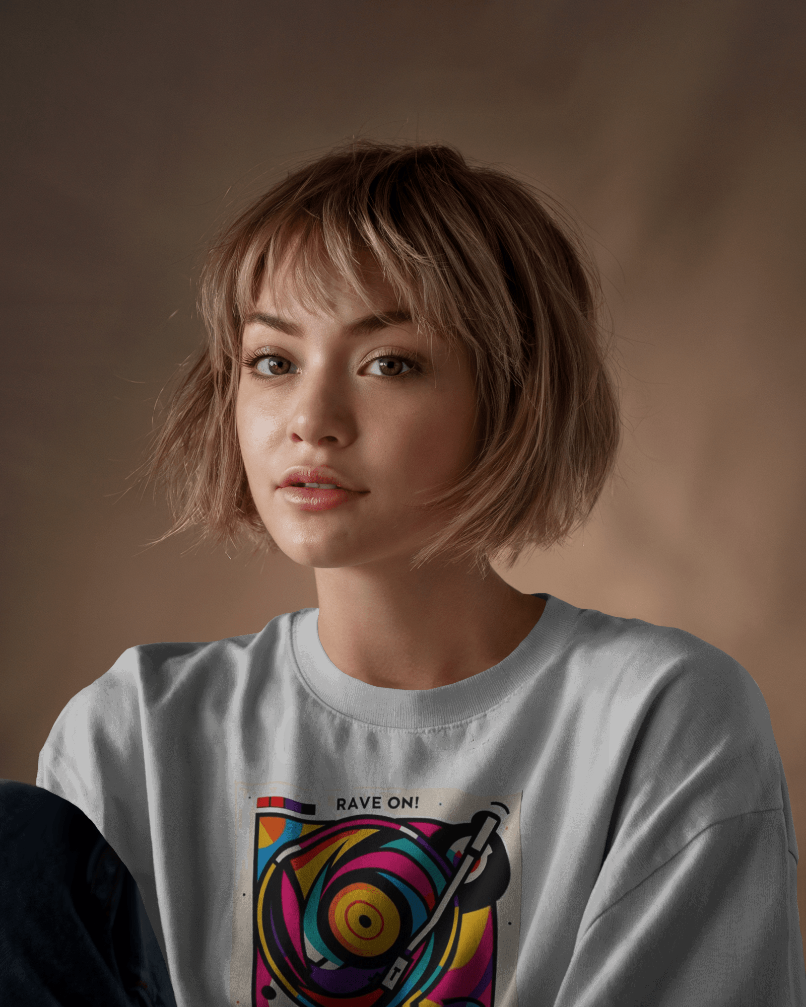 Coldplay Premium Oversize French Terry Cotton T-Shirt – Rave On Design (240 GSM) - YORD