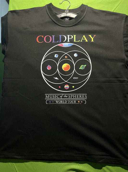 Coldplay regular size Tshirt - MUSIC OF THE SPHERES - YORD