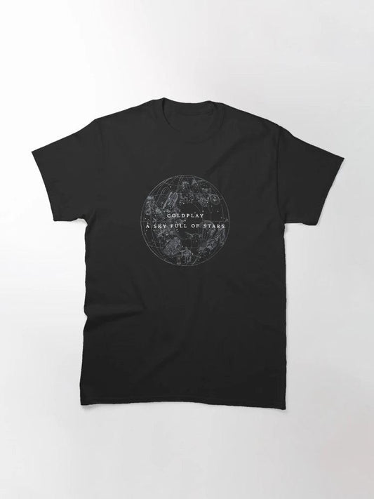 ColdPlay Unisex Color Print T Shirt - YORD