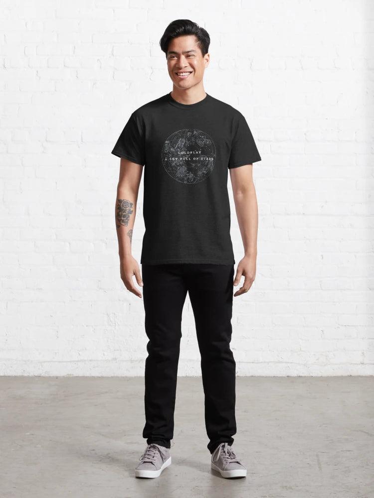 ColdPlay Unisex Color Print T Shirt - YORD