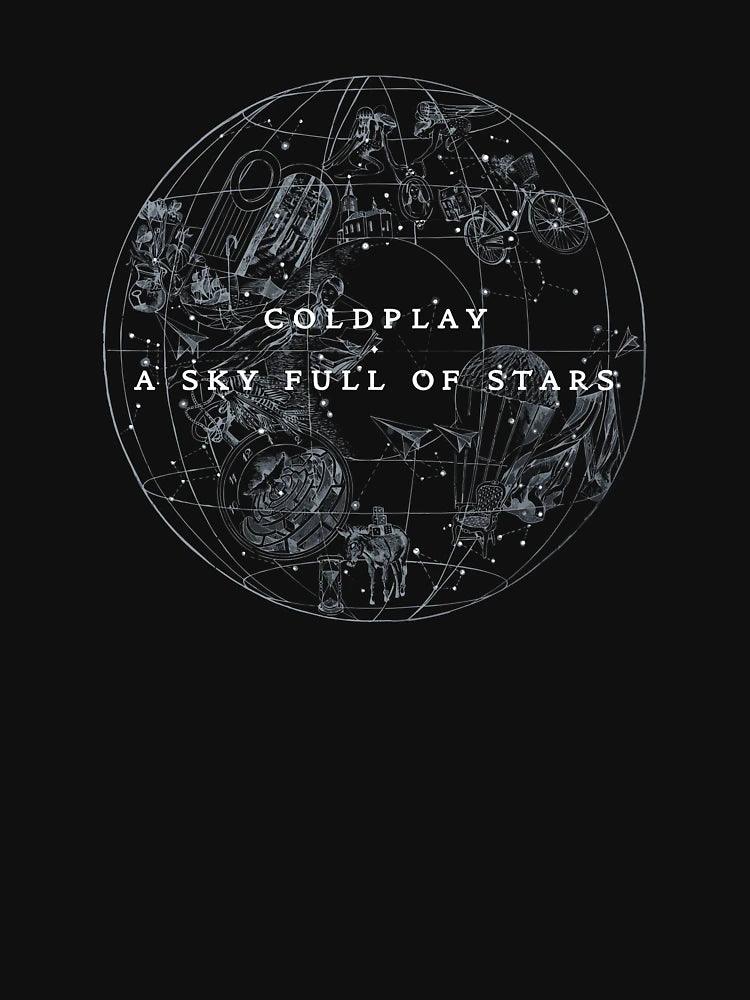ColdPlay Unisex Color Print T Shirt - YORD