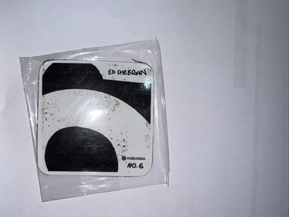 Ed Sheeran Album Cover Collection Fridge Magnets - Set of 7 Square Magnets (7x7cm) - YORD