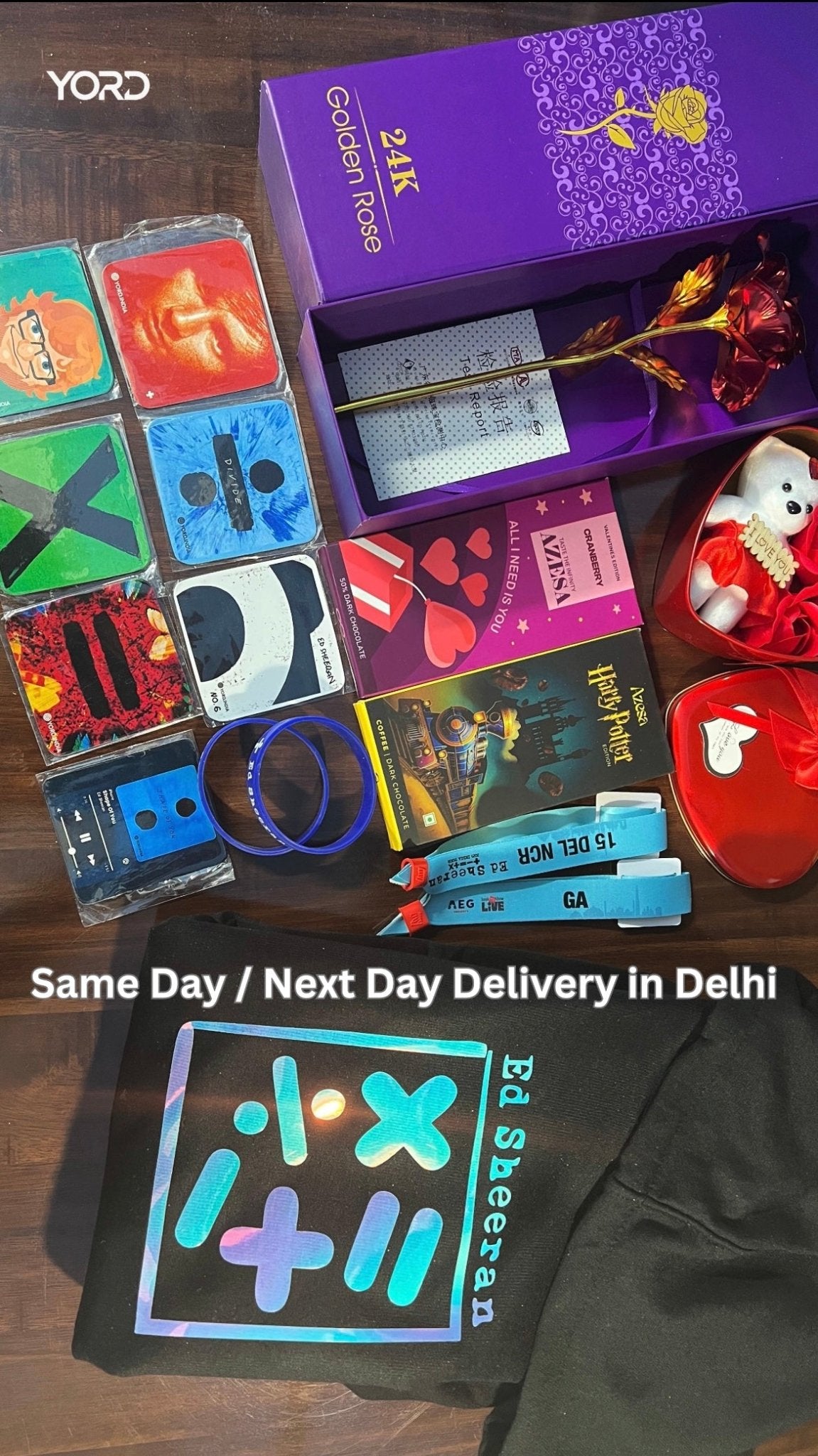 Ed Sheeran Valentine’s Bundle – Limited Edition - YORD