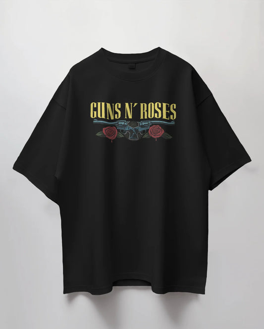 Premium Oversized Guns N' Roses Rock Band T-shirt | Limited Edition