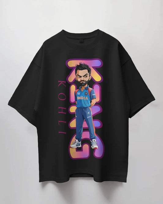Premium Cricket Champion Oversized T-shirt - Team India Edition