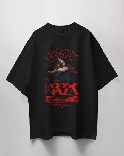 Premium Oversized Sidhu Moose Wala Tribute T-shirt | Limited Edition