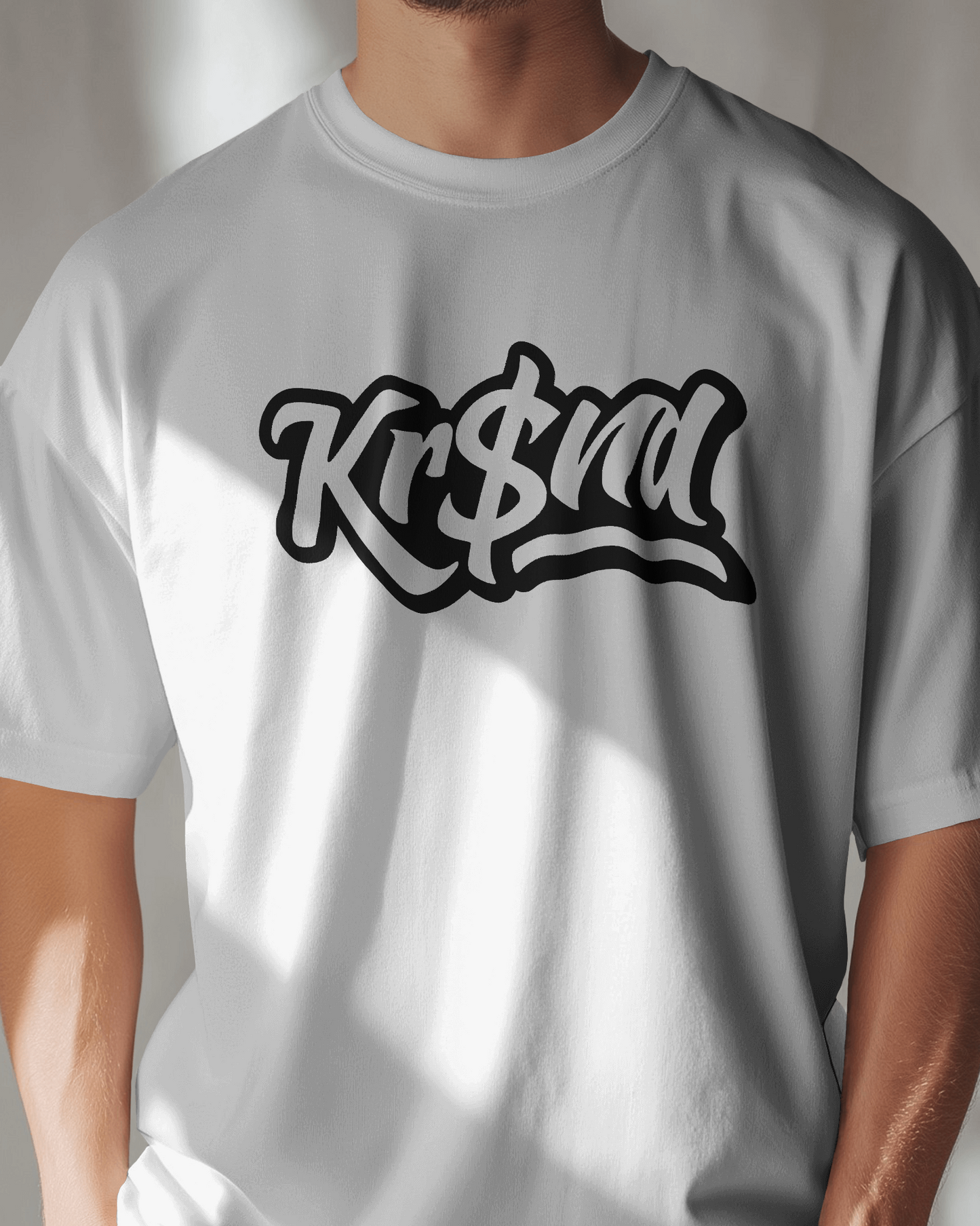 Premium KRSNA Graphic Typography Regular Fit T-shirt
